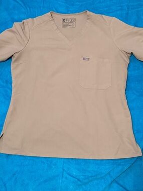 Figs Scrubs Top Large